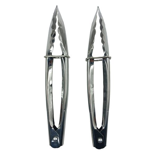 Jogo Pegador Multiuso 2 Peças 17cm em Inox Kehome