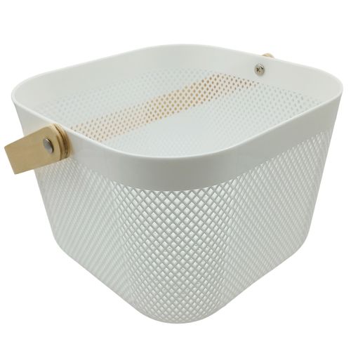 Cesto Organizador C/ Alça 24x17cm em Plástico Amigold