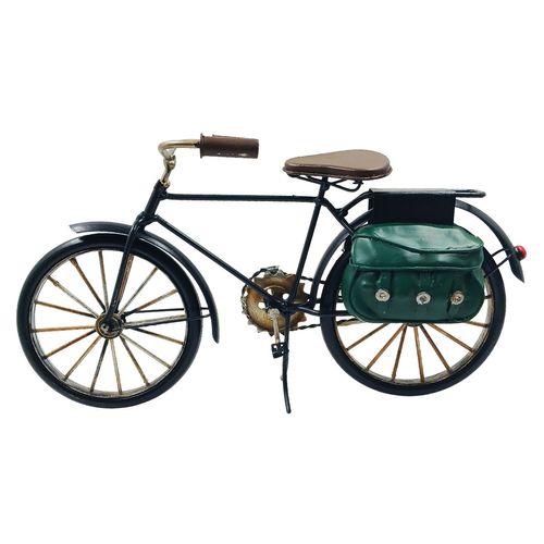 Bicicleta Decorativa Vintage 30x16cm em Metal Taimes
