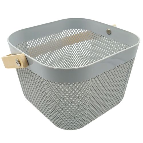 Cesto Organizador C/ Alça 20x14cm em Plástico Amigold