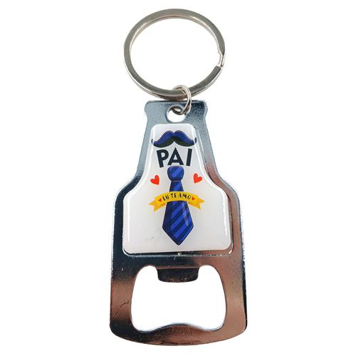 Chaveiro Dia dos Pais 10cm em Metal Interponte