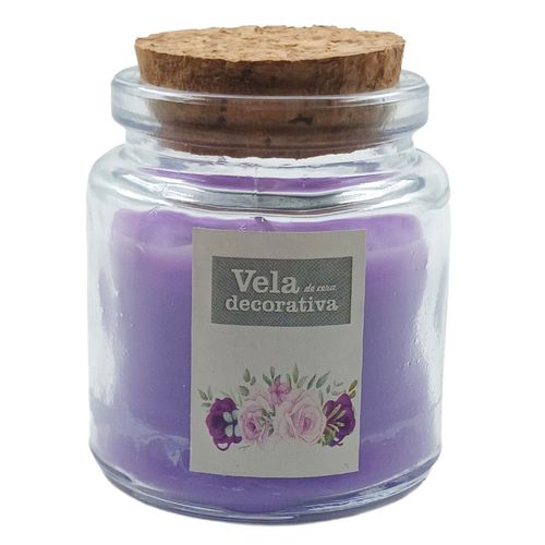 Vela Aromática Decorativa 9x5cm em Vidro Interponte