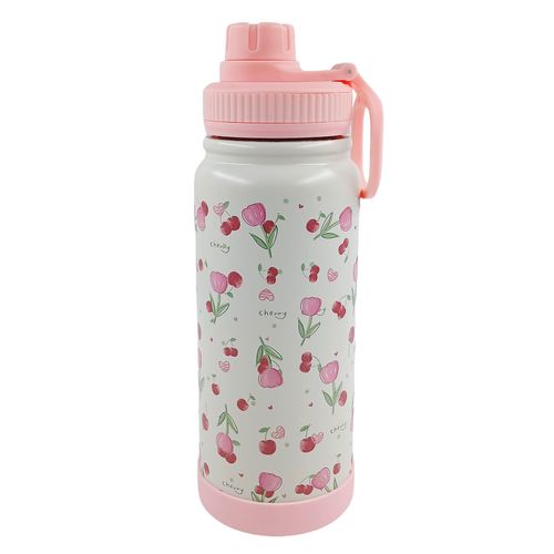 Garrafa Térmica Spring C/ Alça 600ml em Aço Inox Interponte
