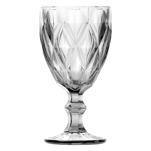 Jogo De Taças Diamond 6 Peças 320ml Em Vidro Seta