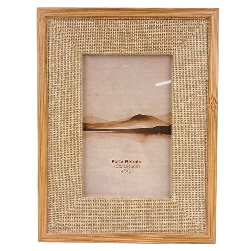 Porta Retrato Decorativo 10x15cm Madeira Dcarte