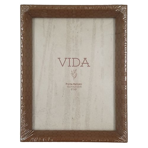 Porta Retrato Clássico Decorativo 15x20cm em Madeira e PVC Dcarte