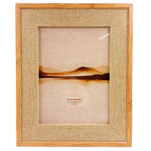 Porta Retrato Decorativo 15x20cm Madeira Dcarte