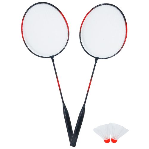 Kit Badminton 5 Peças em Aço Carbono Amigold