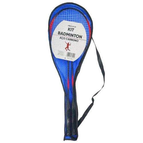Kit Badminton 5 Peças em Aço Carbono Amigold