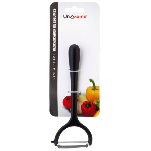 Descascador de Legumes Black 17,5cm em Metal Unihome