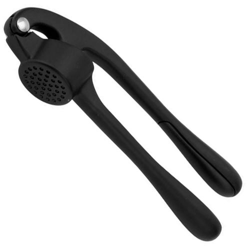 Espremedor de Alho Black 17cm em Metal Unihome