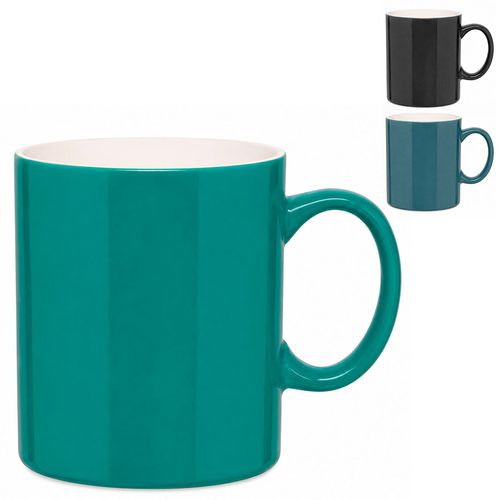 Caneca de cerâmica cores sortidas 300ml Wellmix  Wellmix
