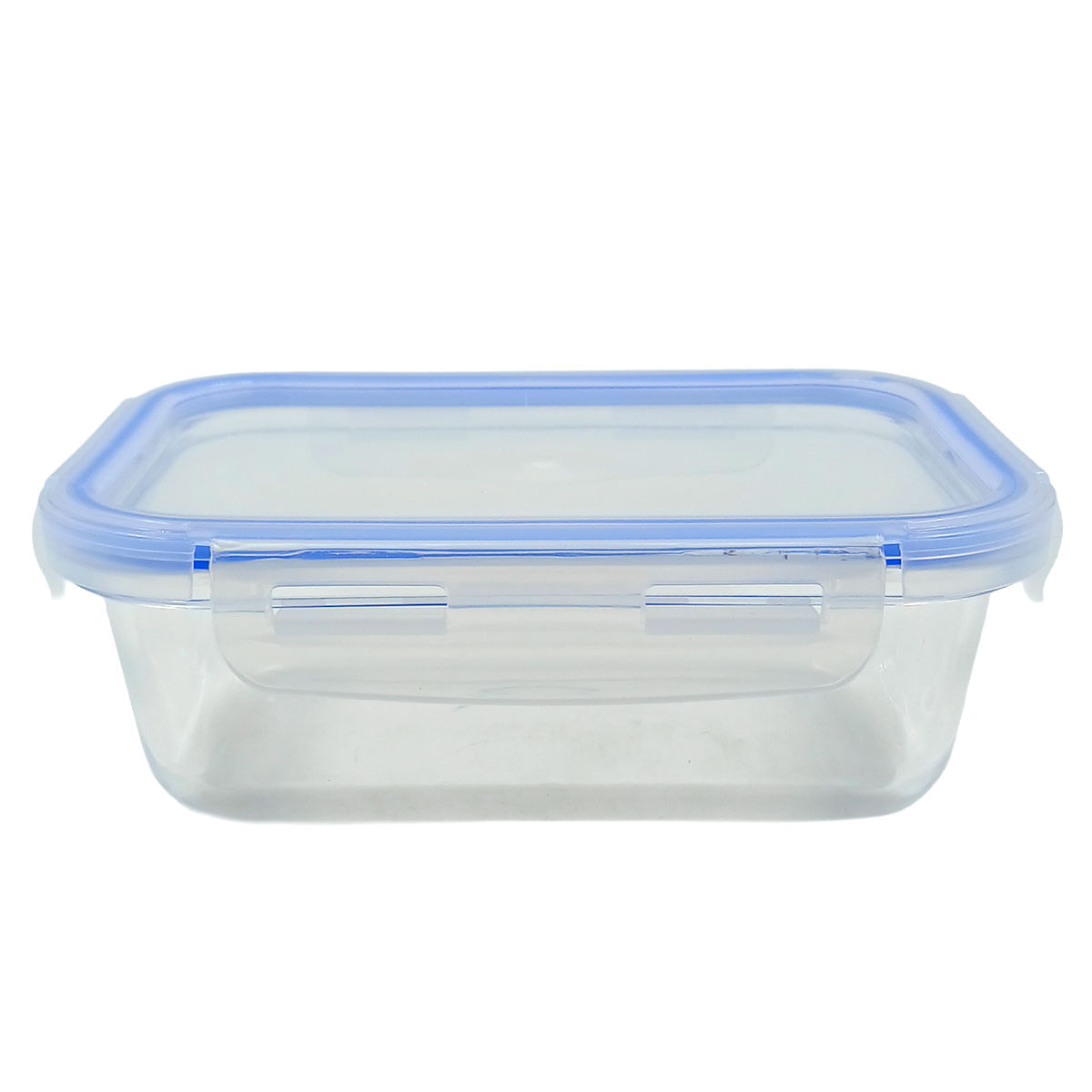 Pote Hermético Retangular 640ml em Vidro Vista Home