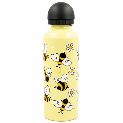 Garrafa Squeeze 500ml Em Alumínio Rio de Ouro