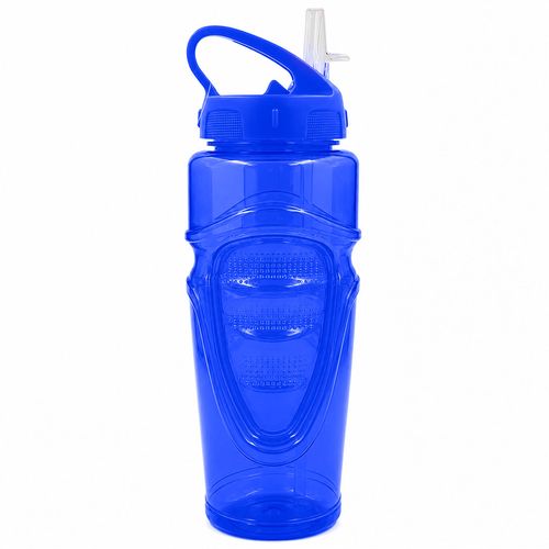 Garrafa C/ Canudo 650ml em Plástico Livon