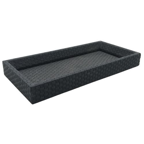 Bandeja Decorativa 27x13x3cm em PVC Dcarte