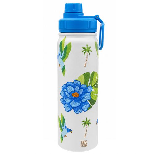 Garrafa Térmica Bottle Tropical 700ml Em Inox Multiart