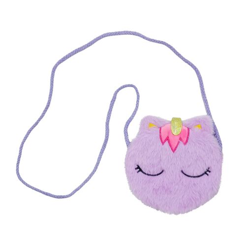 Bolsa de Pelúcia Infantil 14x13cm em Poliéster Interponte