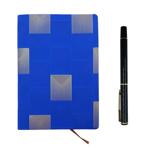 Caderno De Anotações C/ Caneta 96 Folhas 20,5x14,5cm em Papel Michael Judi