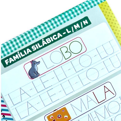 Cartilha Caligrafia Silabas 29cm em Papel Editora Online