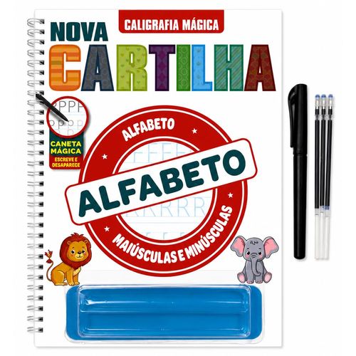 Cartilha Caligrafia Alfabeto 29cm em Papel Editora Online