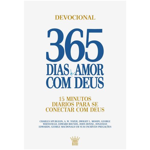 Livro 365 Dias de Amor C/ Deus em Papel Editora Online