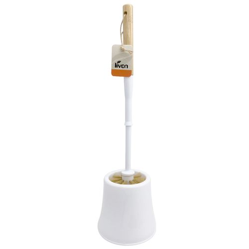 Escova Sanitária C/ Suporte 46x15cm em Plástico Livon