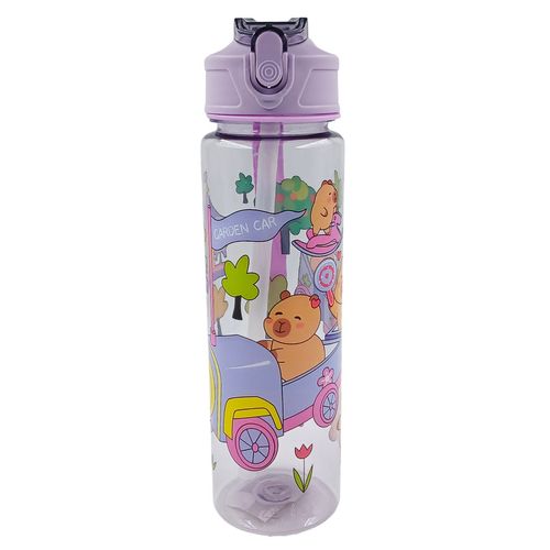 Garrafa Capivara C/ Alça 800ml em Plástico Interponte