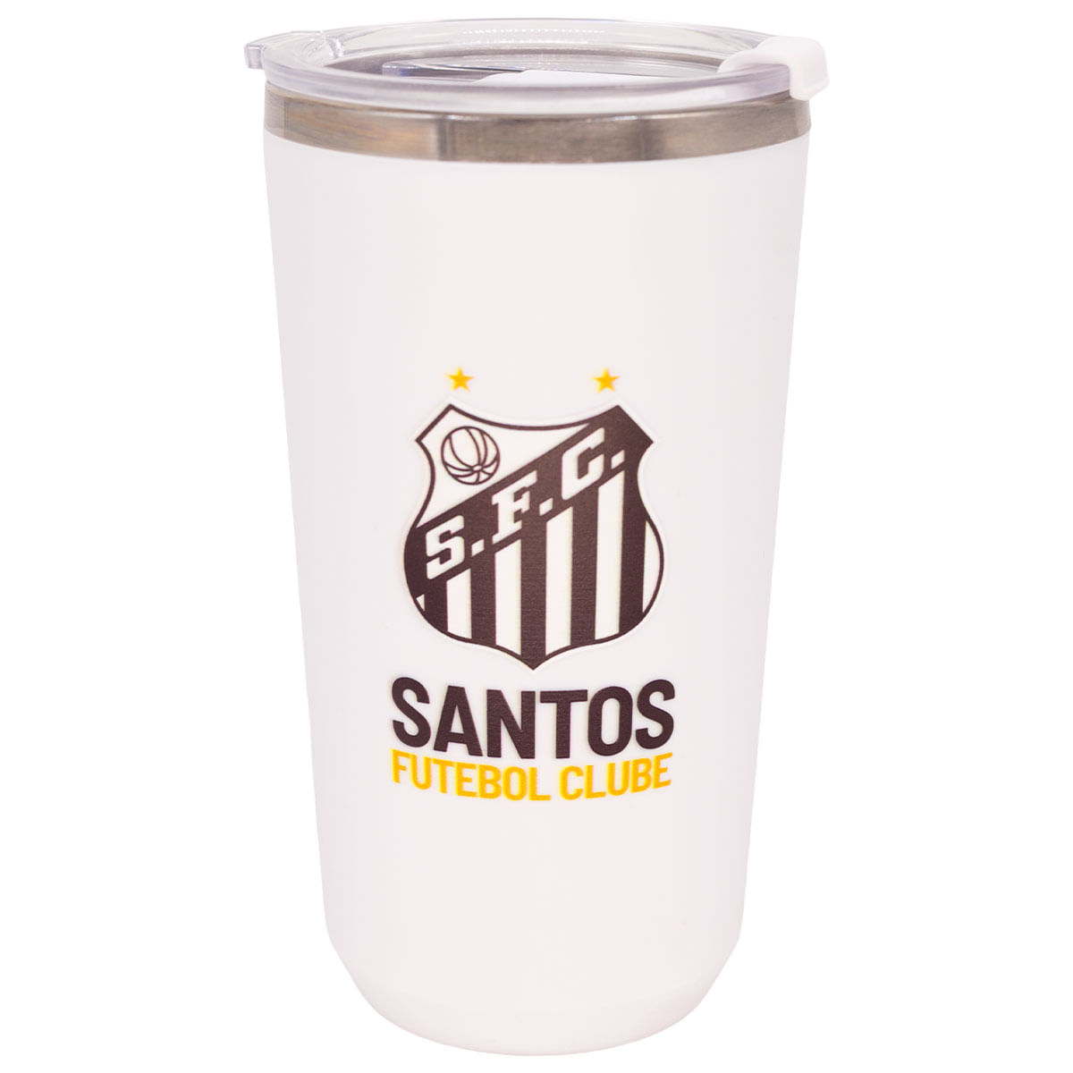 Copo Sky Santos 500ml em Aço Inox Zona Criativa
