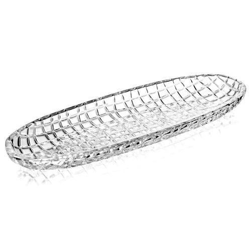 Travessa Oval 30cm em Cristal Hauskraft