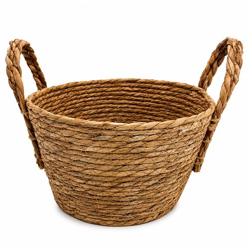 Cesto Multiuso 23x17cm em Fibra Natural Livon