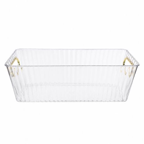 Cesto Organizador Multiuso 11x28cm em Plástico Fu Xing