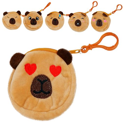 Chaveiro Porta Níquel Capivara 8cm em Poliéster Michael Judi