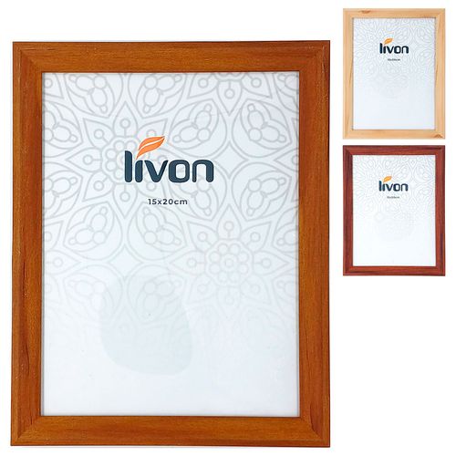 Porta Retrato Decorativo 15x20cm em Plástico Livon