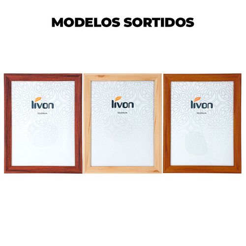 Porta Retrato Decorativo 15x20cm em Plástico Livon
