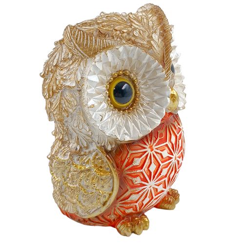 Coruja Decorativa 9x7,5cm em Resina Youbai