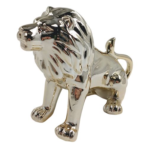 Leão Decorativo 22cm em Resina Youbai