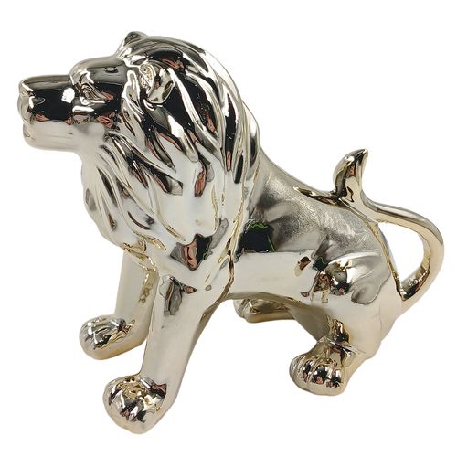 Leão Decorativo 22cm em Resina Youbai