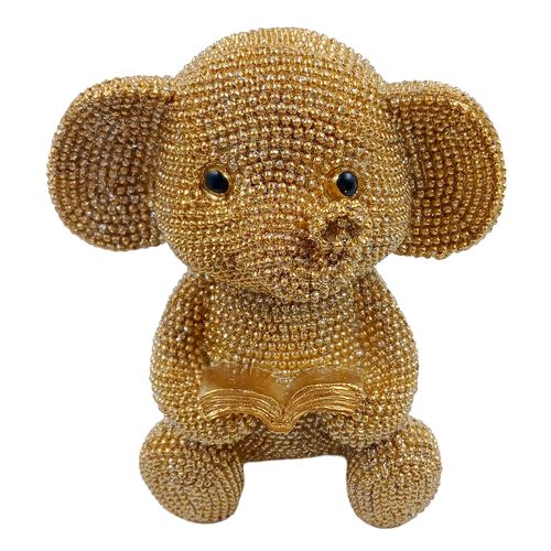 Elefante Decorativo 10x7,1cm em Resina Youbai