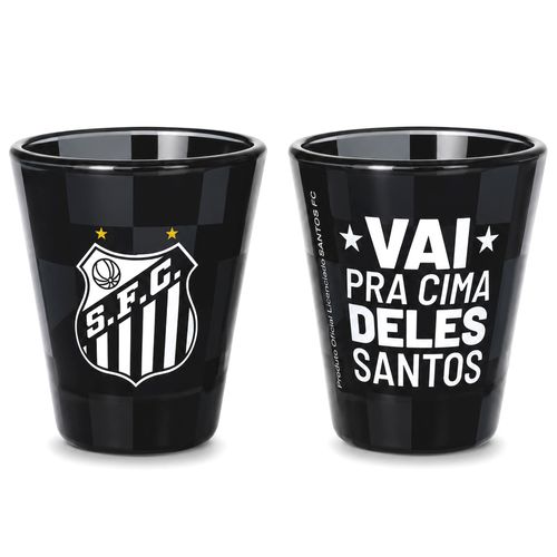 Jogo de Copo Shot Santos 55ml em Vidro Allmix