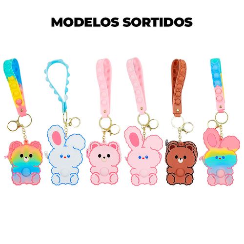 Chaveiro Bichinhos 6,9x8,5cm em PVC Michael Judi