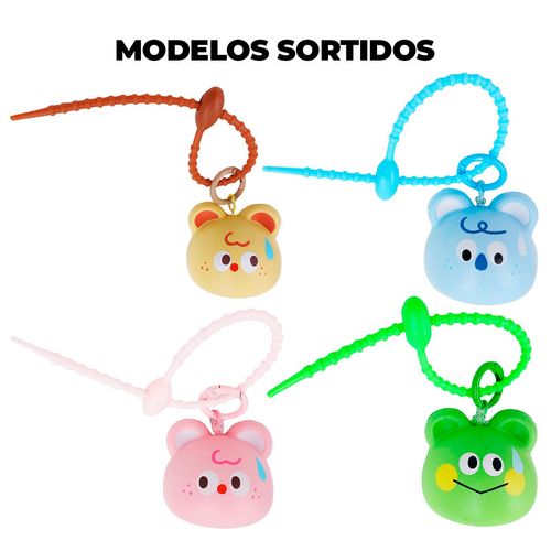 Chaveiro Bichinhos 5x5cm em Plástico Michael Judi