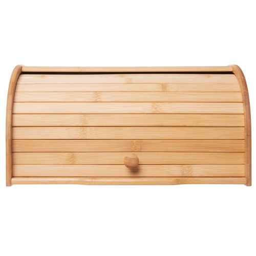 Porta Pães C/ Tampa Retrátil 20x23x39cm em Bambu Lyor