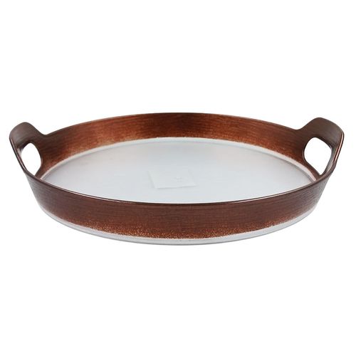 Bandeja Redonda 25x26cm em Plastico Interponte