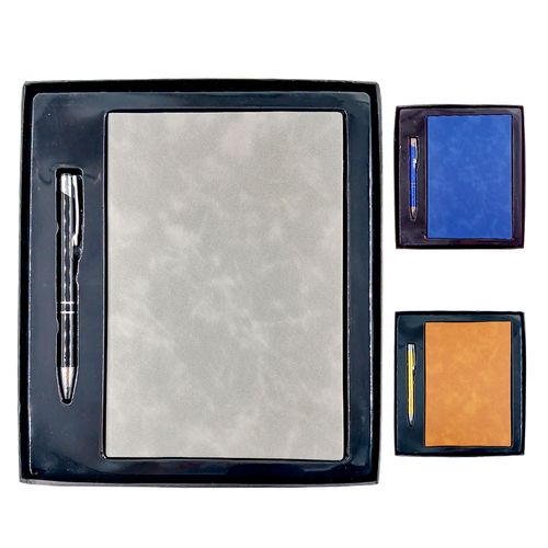 Caderno De Anotações C/ Caneta 66 Folhas 20x17cm em Papel Interponte