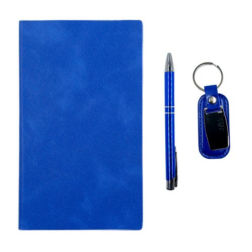 Caderno de Anotações C/Caneta e Chaveiro em Papel Interponte