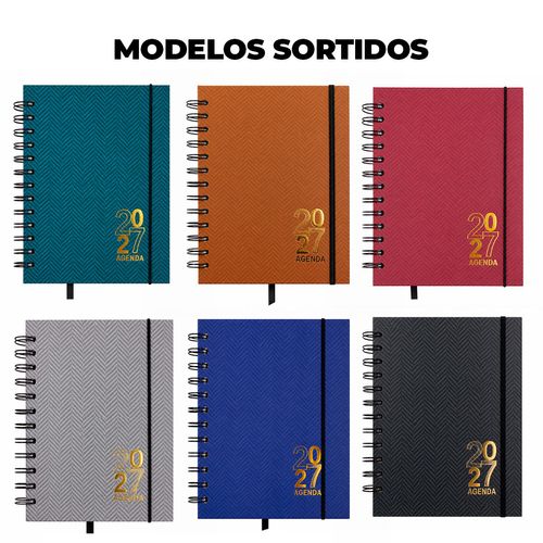 Agenda 2027 18,5x13cm em Papel Interponte