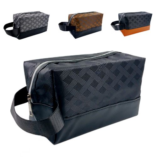 Nécessaire Masculina C/ Alça 21x11cm em Poliéster Interponte
