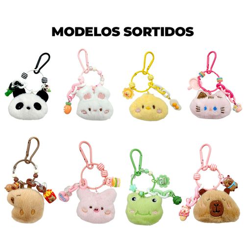Chaveiro Pelucia 6x6cm em Plástico Interponte
