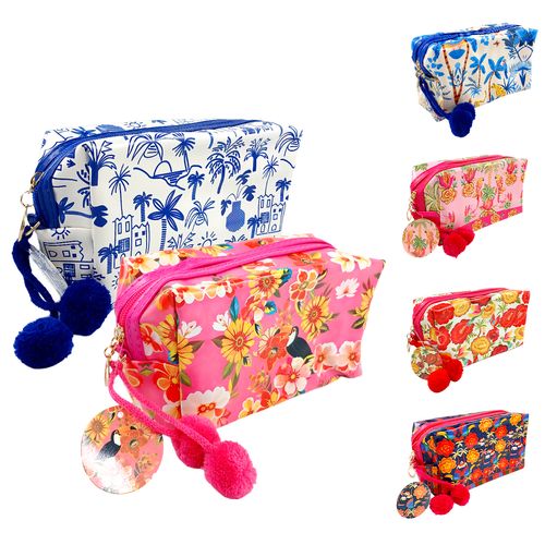 Nécessaire Tropicana 18x10cm em PVC Interponte